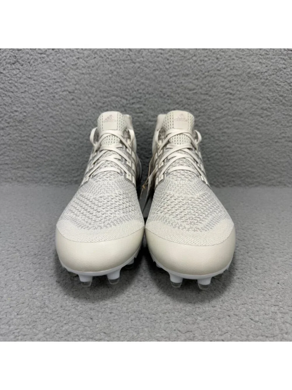 Adidas UltraBoost Cleats Mens 12.5 Shoes Cream Chalk 1.0 Football Talc Granite